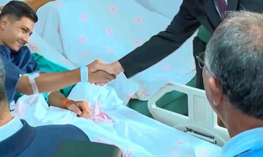 Yaralı öğrencilere bakanlardan destek ziyareti: Geçmiş olsun dilekleri iletildi