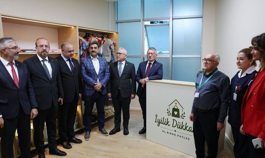 Sivas'ta iyilik dükkanıyla ihtiyaç sahiplerine umut oluyor