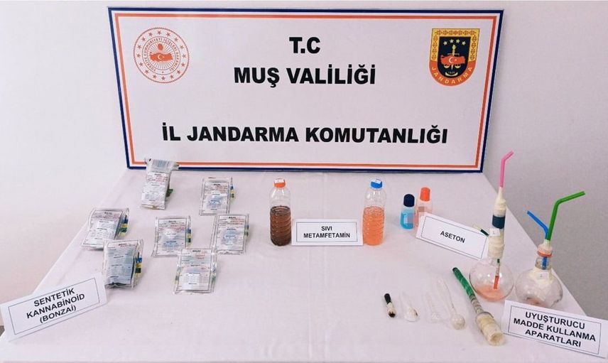 Muş'ta düzenlenen uyuşturucu operasyonunda bir kişi tutuklandı