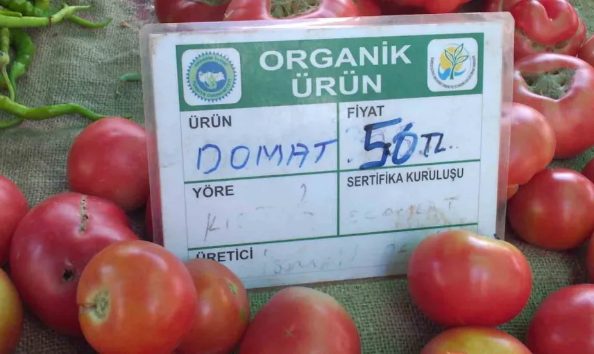 Burhaniye'de organik ürün pazarı açıldı: Doğal lezzetler taze tüketiciyle buluşuyor
