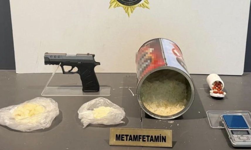Samsun'da uyuşturucu operasyonu: 760 gram metamfetamin ile 5 şüpheli yakalandı