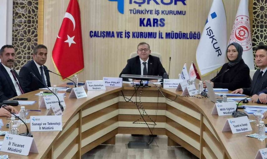 Kars'ta mesleki eğitim ve istihdam alanındaki gelişmeler masaya yatırıldı