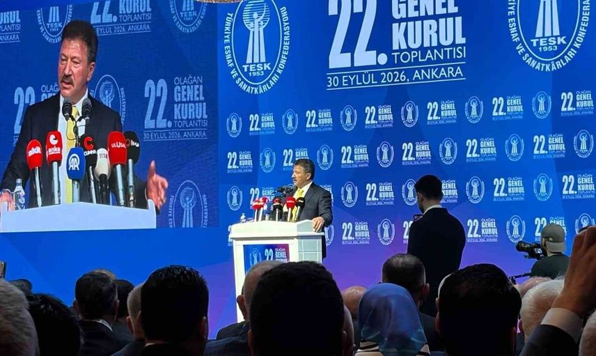 Yeni dönemde TESK’in başkanı Mehmet Yiğiner oldu