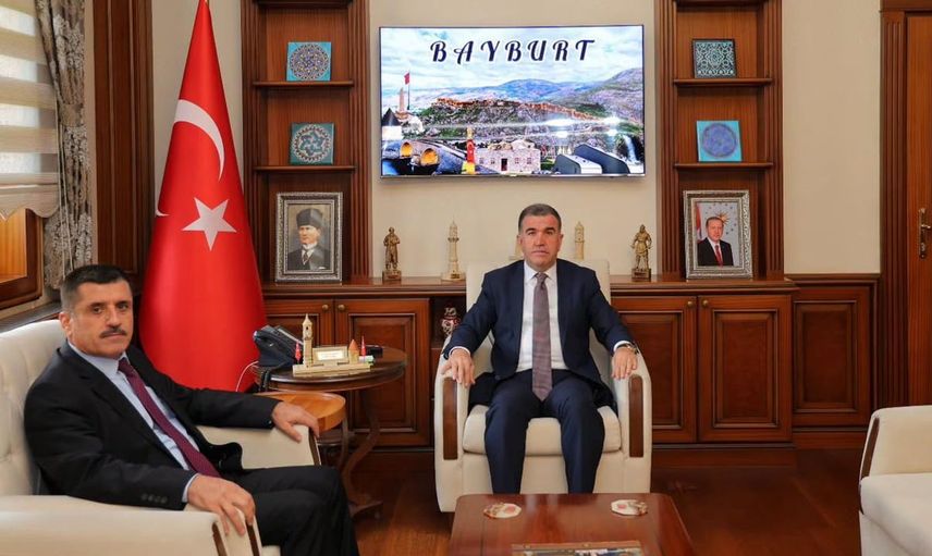 Güngör Gönültaş bayburt defterdarı olarak görevine başladı