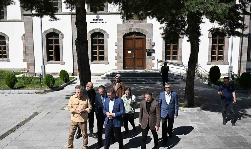 Vali Baruş, Erzurum'un tarihi yapılarında önemli incelemelerde bulundu