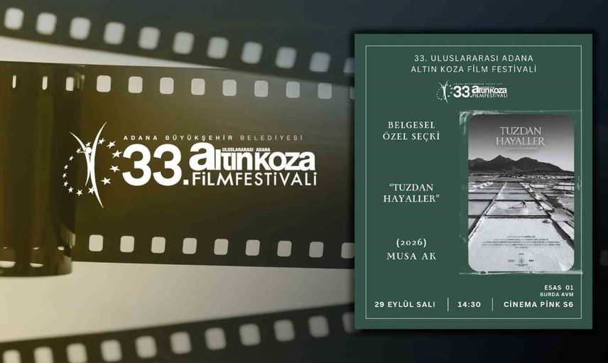 Karabük üniversitesinin belgeseli tuzdan hayaller altın koza festivalinde gösterilecek