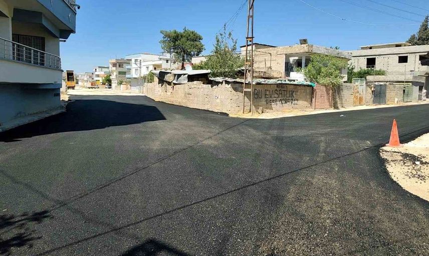 Araban'da 3 mahallede yol yenileme çalışmaları tamamlandı