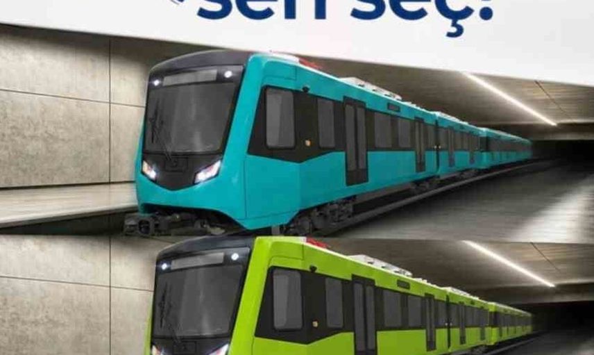 Bursa büyükşehir, yeni raylı sistem araçlarının renk seçiminde vatandaşların görüşünü alıyor