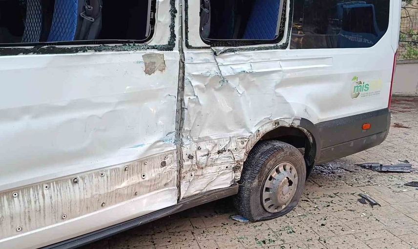 Amasya'da halk otobüsü ile servis minibüsü çarpıştı: Öğrenciler yaralandı