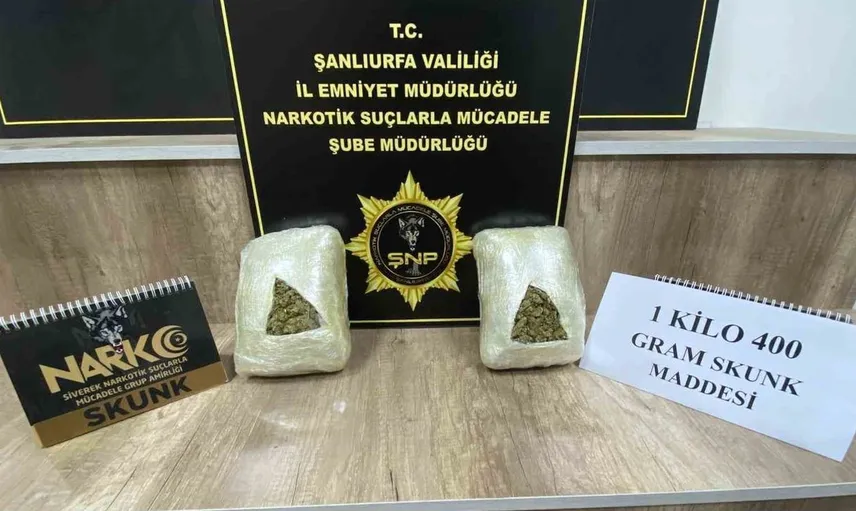Uyuşturucu ticaretine darbe: Şanlıurfa'da iki kişi tutuklandı