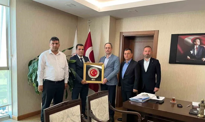 Kahramanmaraş'ta kentsel dönüşüm görüşü: DAİMFED ve Yapı İşleri Genel Müdürü bir araya geldi