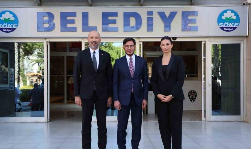 Tokat Belediye Başkanı Yazıcıoğlu, Söke Belediyesi'ni ziyaret etti
