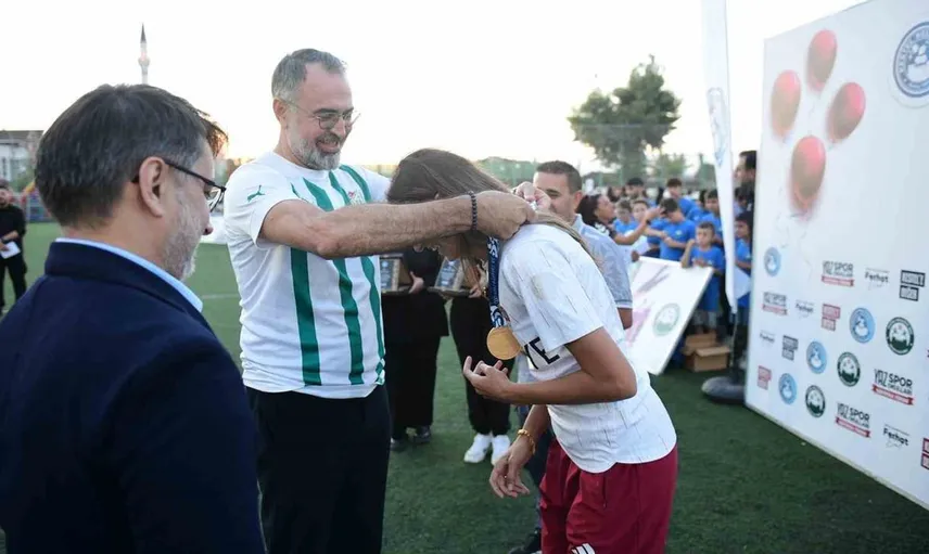 Kestel Yaz Spor Okulları’nın finalinde coşkulu anlar yaşandı