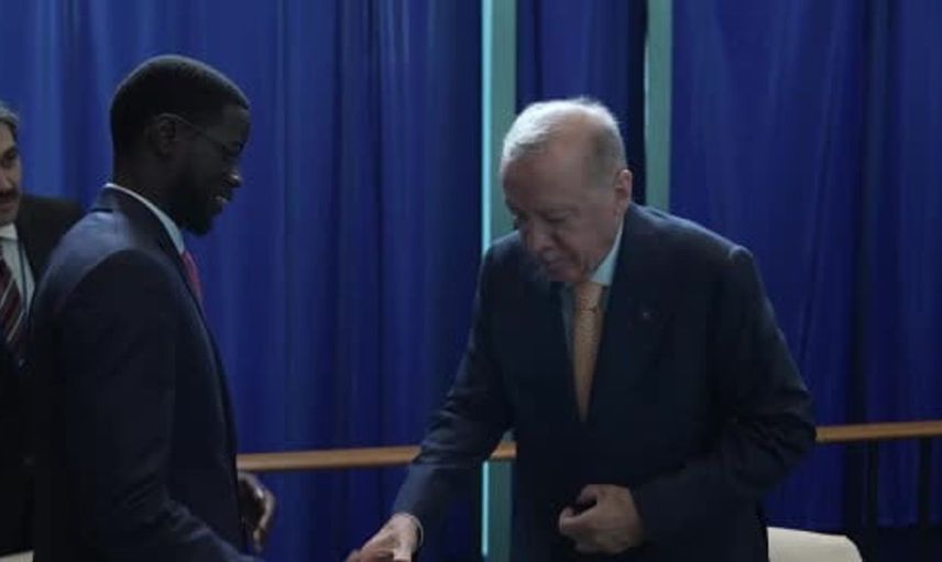 Cumhurbaşkanı Erdoğan'ın New York'ta Senegal lideriyle önemli görüşmesi