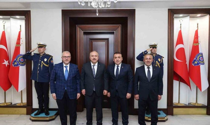 Bilecik heyeti Ankara'da güvenlik kurumlarında temaslarda bulundu