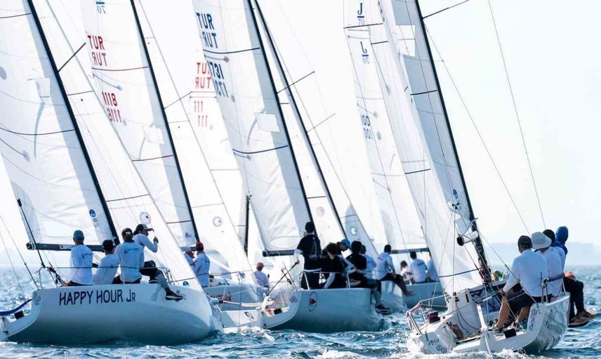 14. tayk-eker olympos regatta'da team nautique yachting birinci oldu