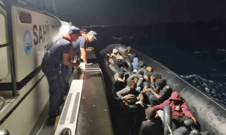 Didim’de düzensiz göçmen operasyonu: 22 kişi yakalandı