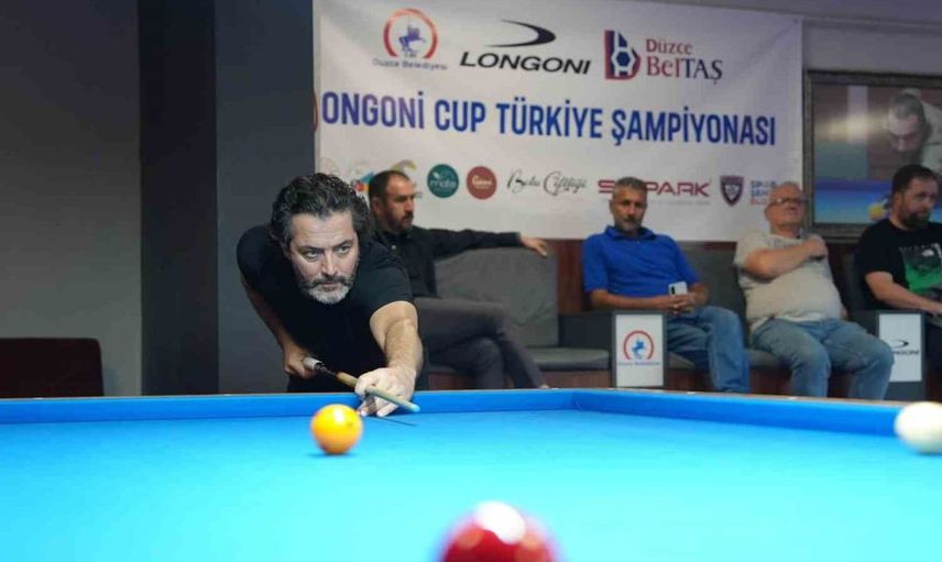 Düzce bilardo dünyasının önemli bir buluşmasına ev sahipliği yapıyor