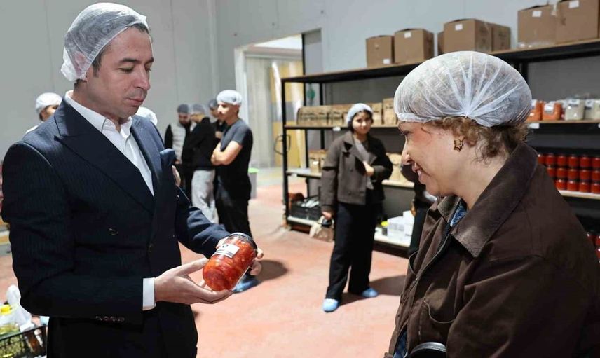 Kardeş okul projesi kapsamında Nilüfer'in tarımsal üretim modelleri tanıtıldı