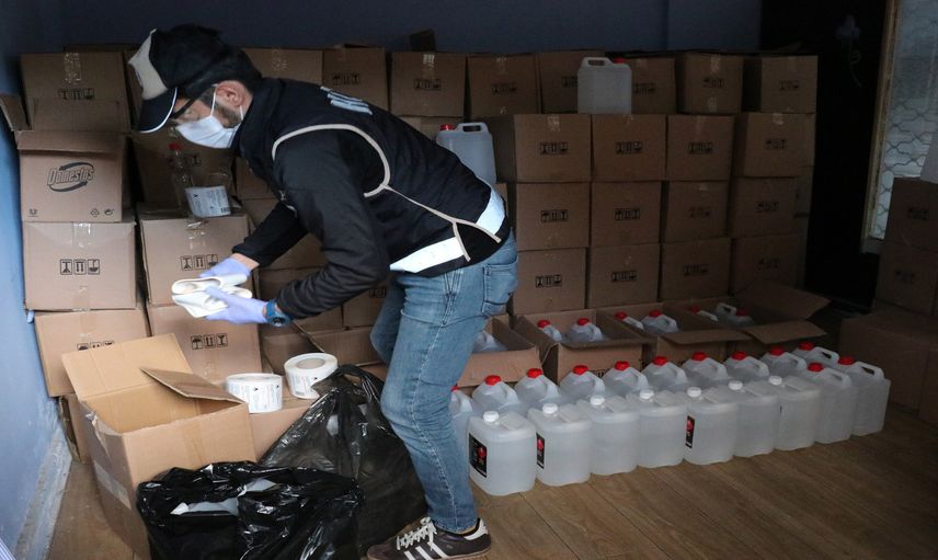 26 İlde Kaçak Alkol Operasyonu: 50 Gözaltı