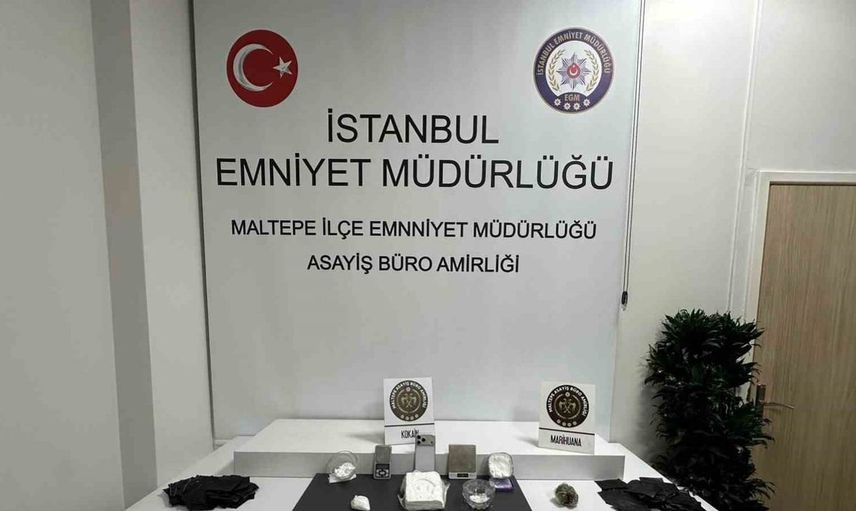 İstanbul'da düzenlenen uyuşturucu operasyonunda iki kişi tutuklandı