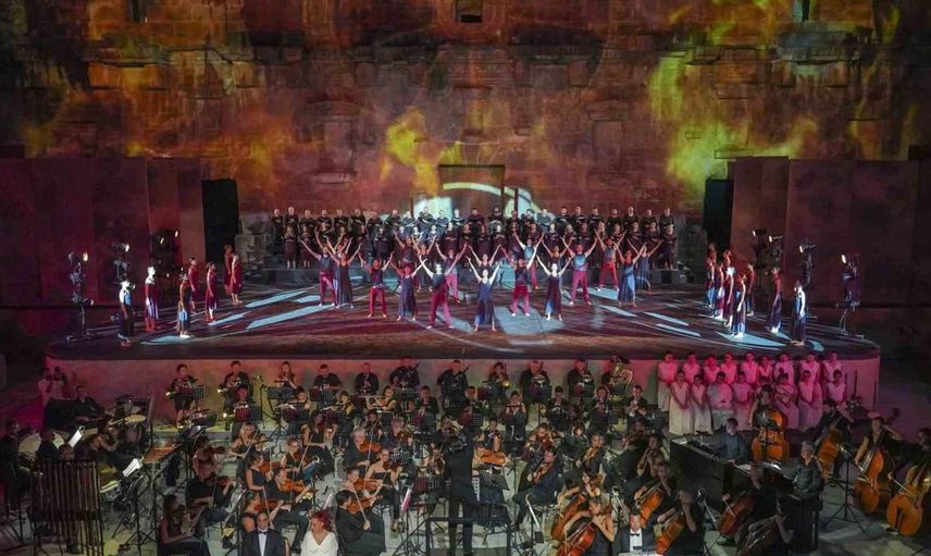 Carmina Burana, Aspendos'ta sanatseverlerle buluştu