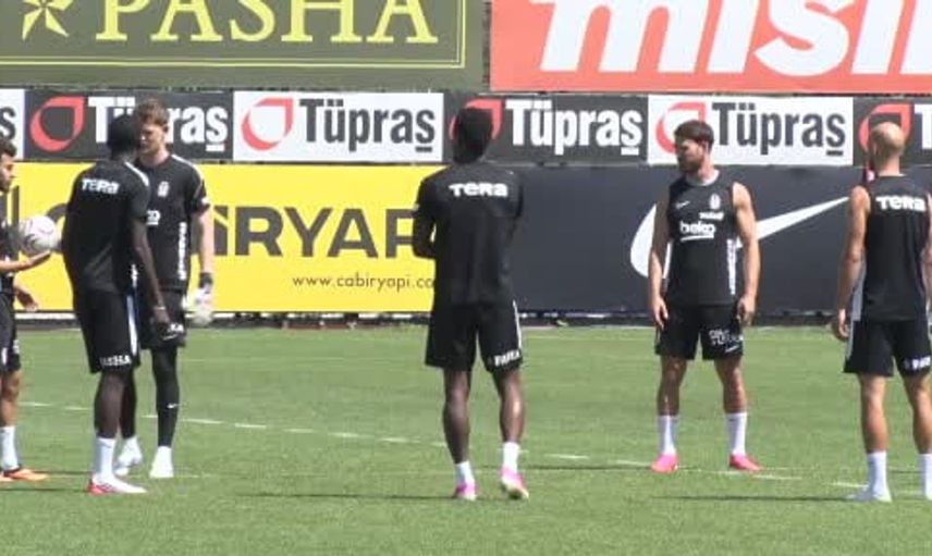 Beşiktaş, Hradec Kralove maçı için son hazırlıklarını yaptı