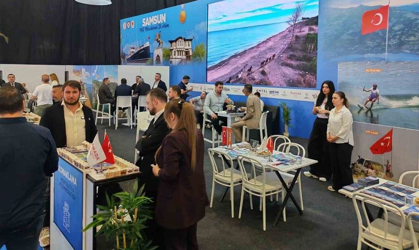 Samsun'un turizm değerleri uluslararası arenada tanıtıldı