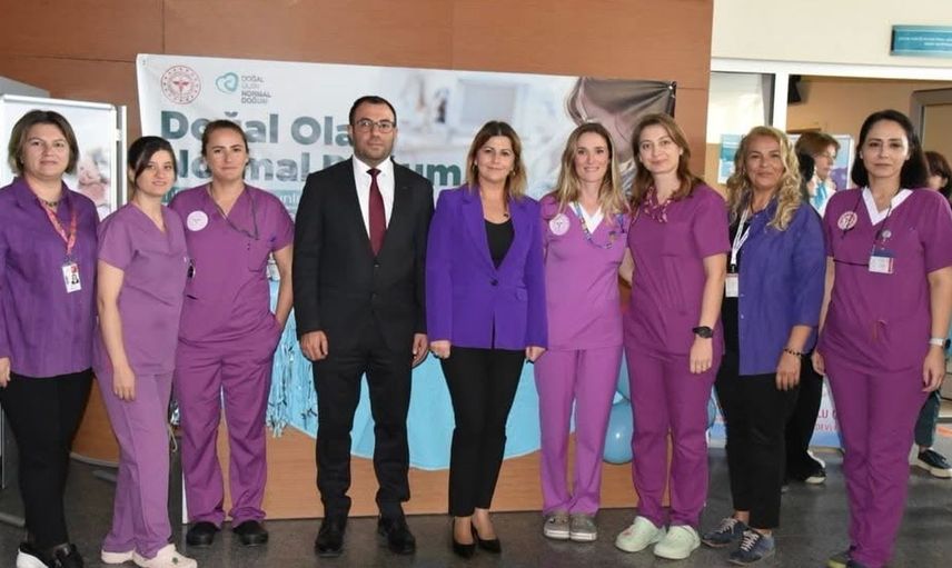 Çanakkale'de normal doğum ve emzirme haftası etkinliği düzenlendi