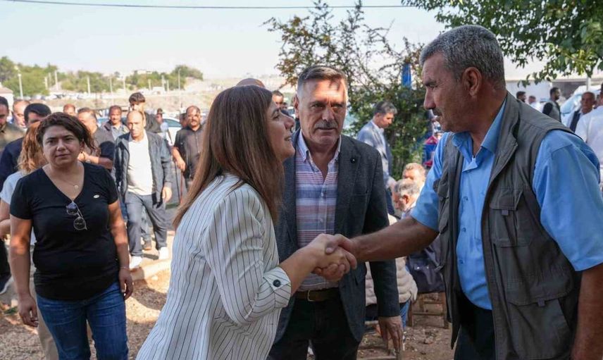 Serra Bucak, Diyarbakır hayvan borsasında sorunları yerinde inceledi