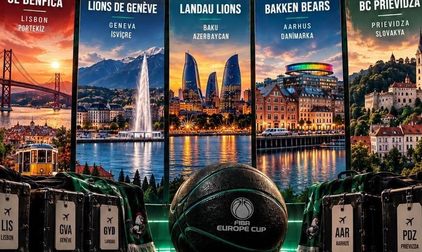 Denizli Basket, Avrupa yolculuğuna başlıyor: İlk rakip BC Prievidza
