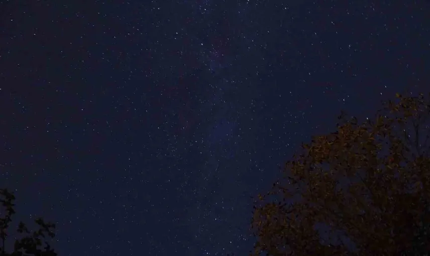 Düzce'de perseid meteor yağmuru gökyüzünü süsledi