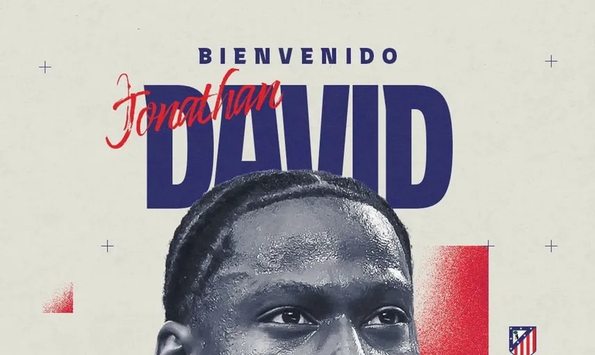 Atletico Madrid, Jonathan David’i kiralık olarak kadrosuna dahil etti
