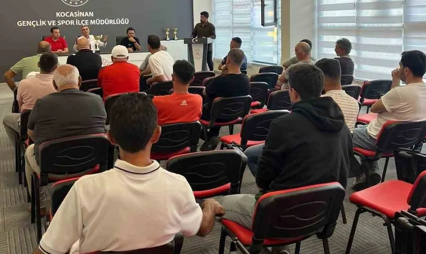 Kayseri amatör ligde yeni sezon için kura heyecanı: Antrenman sahaları belirlendi