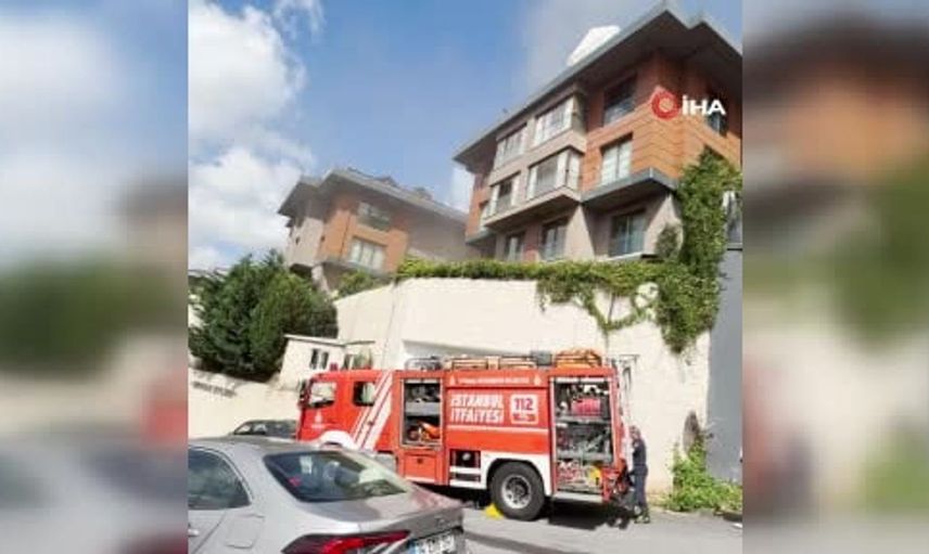 Sarıyer'deki yangın paniği: 8 kişi kurtarıldı