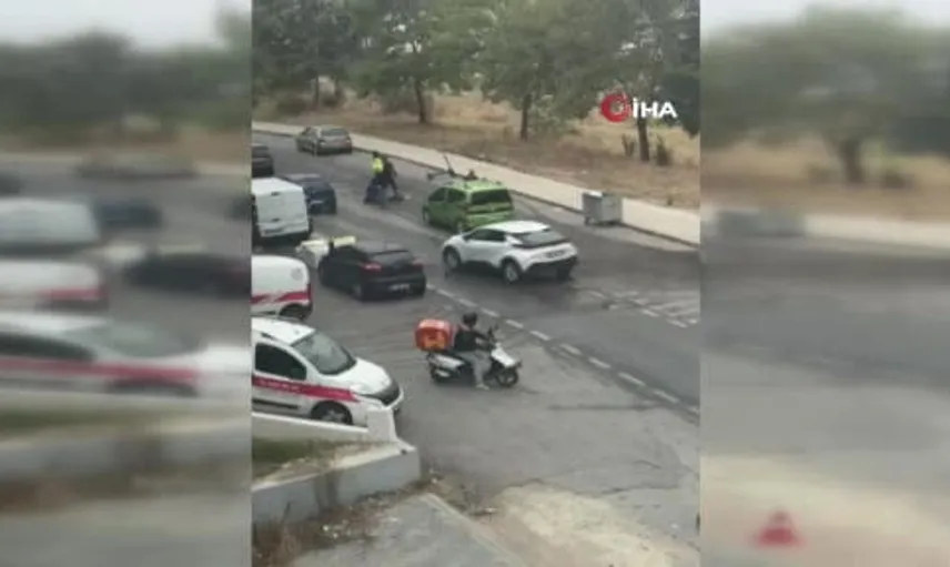 Edirne'de sisli hava scooter kazasına yol açtı