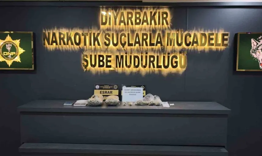 Diyarbakır'da uyuşturucu operasyonunda üç kişi tutuklandı
