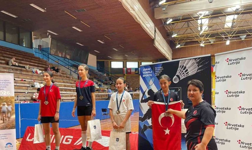 Irmak Denktaş, Hırvatistan'da uluslararası madalya kazandı