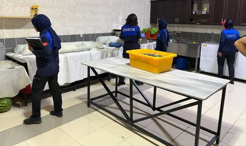 Düğün salonlarına yapılan denetimlerle güvenli hizmet sağlanıyor