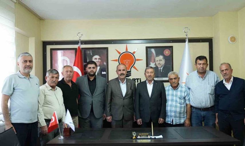 Darende'de siyasi dayanışma: Başkan Bozkurt'tan hayırlı olsun ziyareti