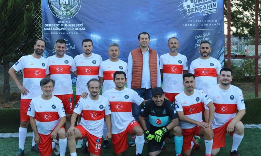 Denizli'deki futbol turnuvası, merhum meslektaşın anısına düzenlendi