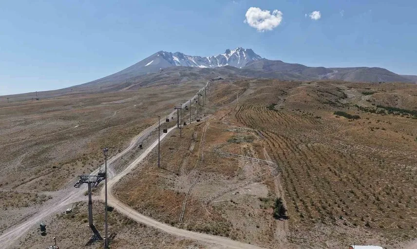 Erciyes’te yıl boyunca keyifli anlar sunacak dağ kızağı projesi yükseliyor