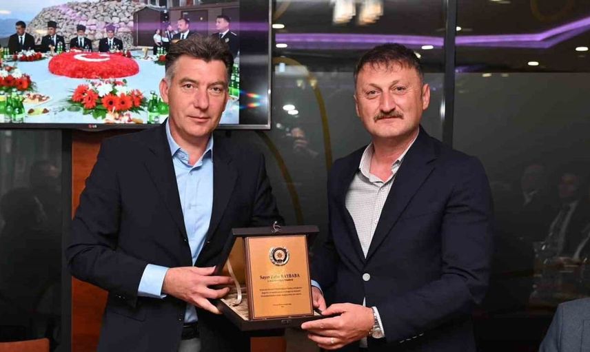 Erzincan emniyet müdürü zafer baybaba'ya anlamlı veda