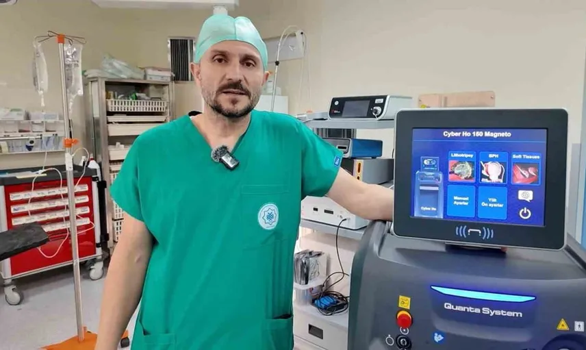 Tokat Üniversitesi Hastanesi'nde prostat tedavisinde devrim yaratan HoLEP teknolojisi faaliyete geçti