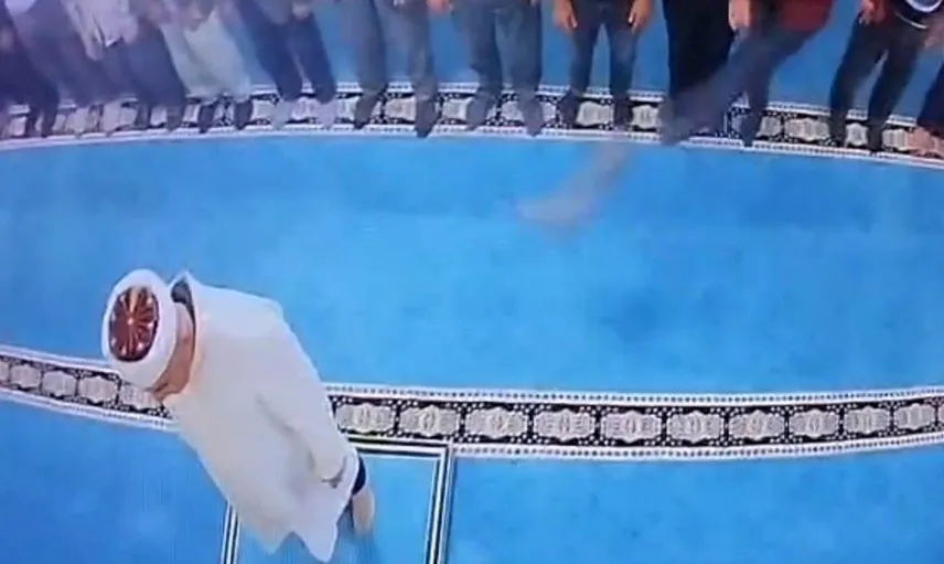 Erzurum'daki cami olayında kediyi tekmeleyen şahıs serbest bırakıldı