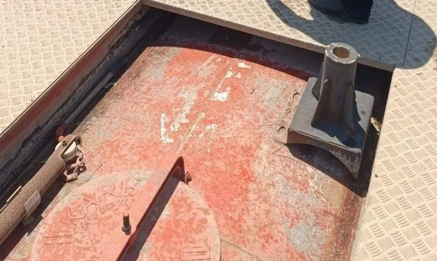 Yayladağı'nda Suriye sınırından gelen yangına anında müdahale