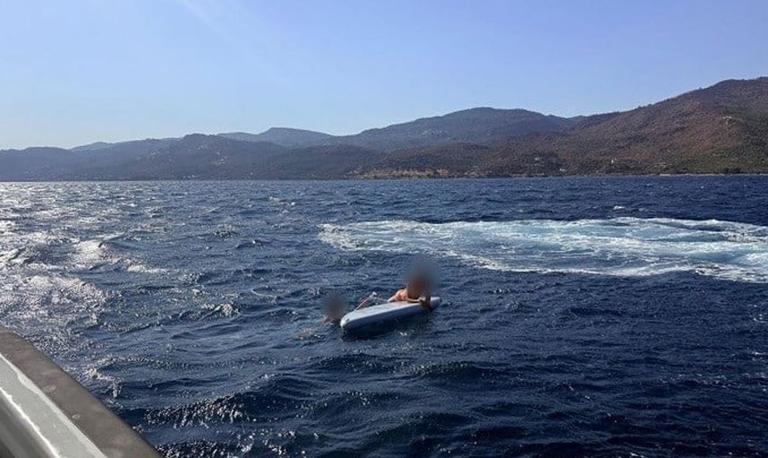 Çanakkale Boğazı'nda sürüklenen sörfçüler için kritik müdahale