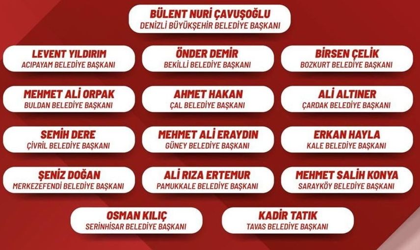 Başkan Çavuşoğlu, 15 belediye başkanının yeni partiye katıldığını duyurdu