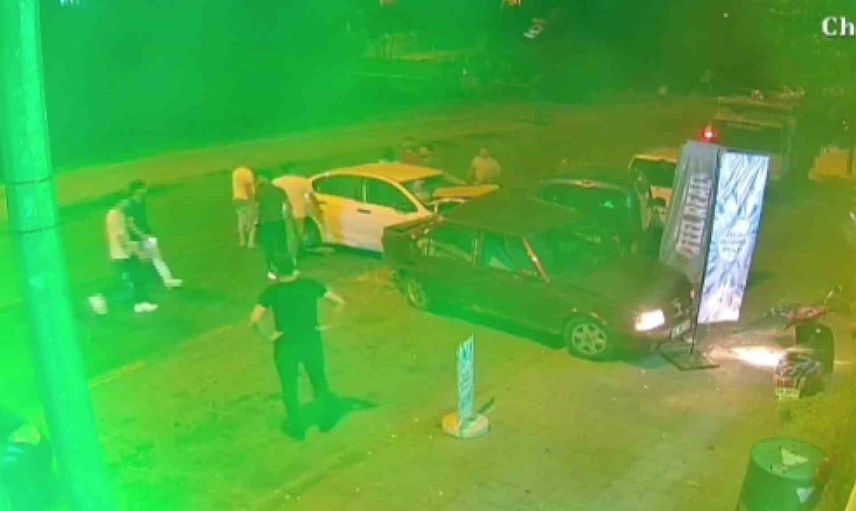 Denizli'de kaçan kadına aracında savaş alanı yaratarak 450 bin lira ceza kesildi