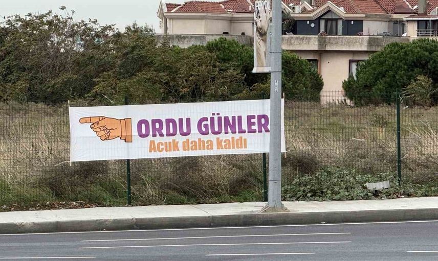 Ordu Tanıtım Günleri'nde yöresel pankartlar ilgi çekti